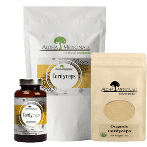 Aloha Medicinals Pure Cordyceps mushroom powder
