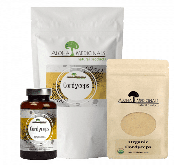Aloha Medicinals Pure Cordyceps mushroom powder